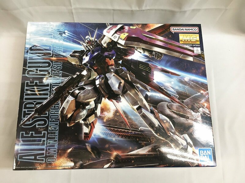 【未開封】MG 機動戦士ガンダムSEED エールストライクガンダム Ver.RM 1/100スケール 色分け済みプラモデル