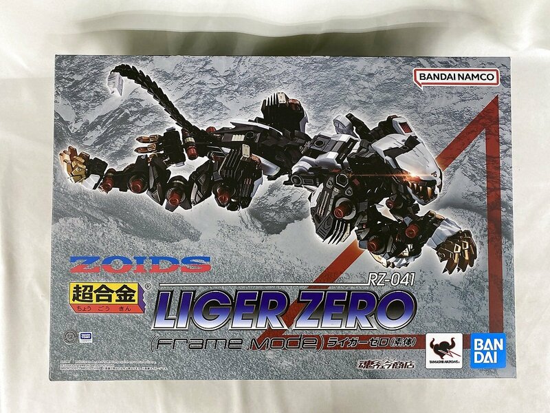 【美品】超合金 RZ-041 ライガーゼロ(素体) 「ZOIDS ゾイド」 魂ウェブ商店限定