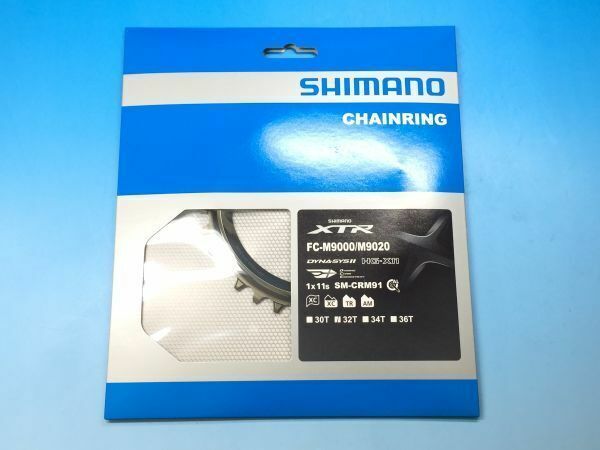 新品 FC-M9000 FC-M9020 32T XTR 11s ISMCRM91A2 シングル チェーンリング シマノ 0414U2401/230