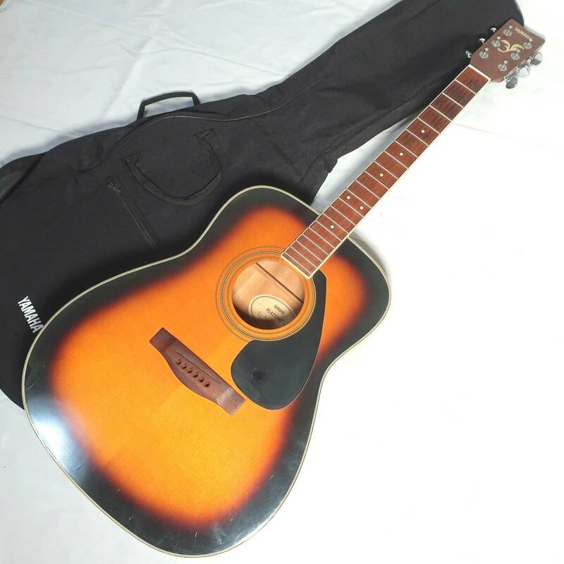 YAMAHA FG-425 TBS アコースティックギター ケース付き 難あり 楽器/170サイズ