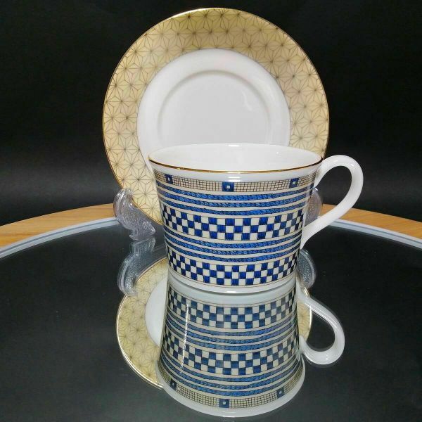 良品◇自宅保管 ウェッジウッド サムライ カップ＆ソーサー デルフィ WEDGWOOD D