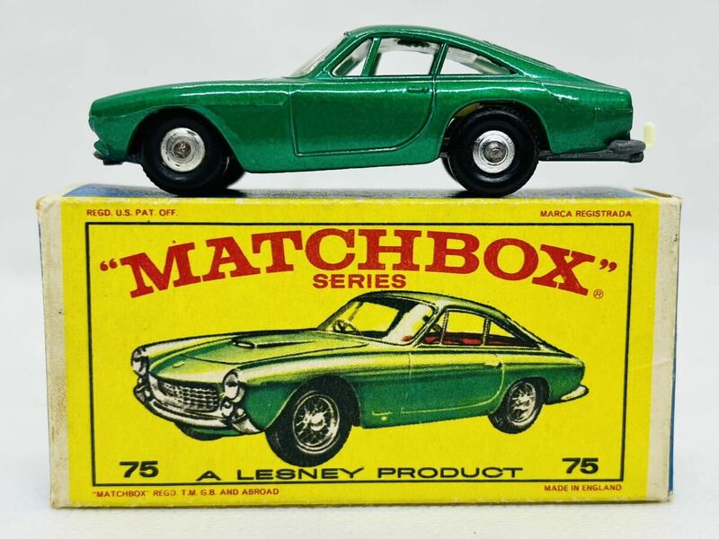 レズニーイングランド当時物No.75フェラーリベルリネッタ1960年代美品 マッチボックス 