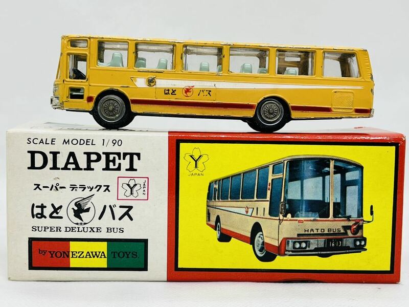 ダイヤペット当時物日本製No.159 はとバススーパーデラックス1960年代箱付 YONEZAWA