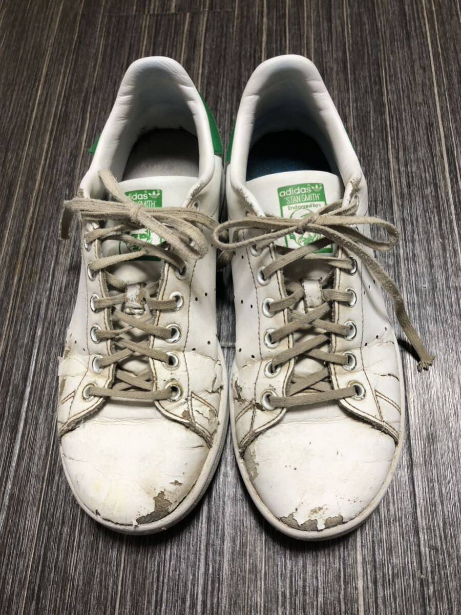 adidas アディダス STAN SMITH スタンスミス FX7519 24.5cm US6 要修理