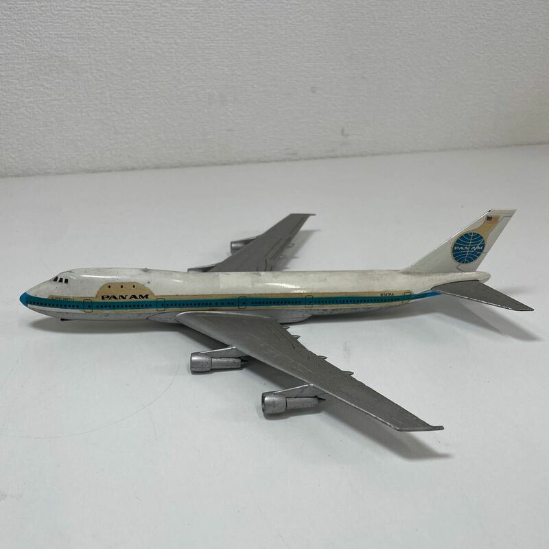 G◎ Aero Mini エアロミニ 1/290 BOEING ボーイング 747 Jumbo Jet ジャンボジェット PANAM パンナム キズ汚れ有り 現状品