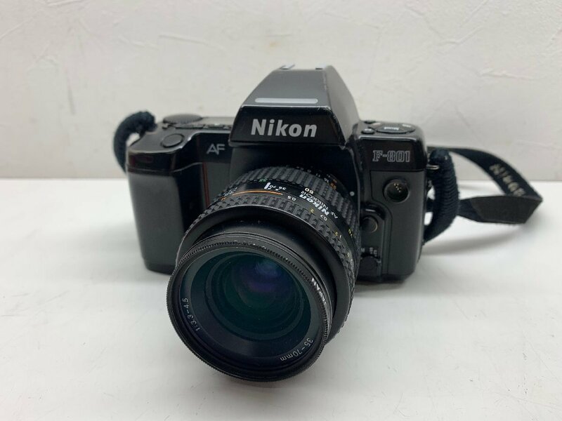 【動作未確認】Nikon ニコン F-501 / AF NIKKOR 35-70mm 1:3.3-4.5 フィルム 一眼レフカメラ
