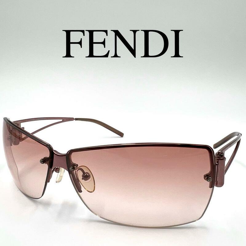 FENDI フェンディ サングラス メガネ SL7463 サイドロゴ ケース付き