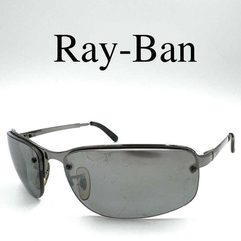 Ray-Ban レイバン サングラス 偏光レンズ 砂打ち ワンポイントロゴ