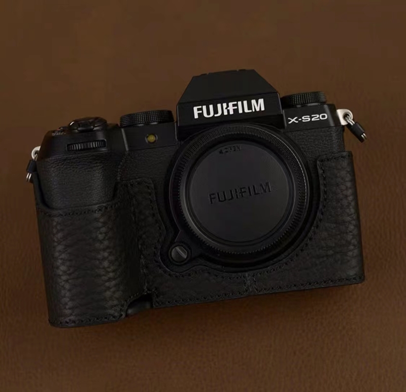 新品 本革カメラケース 富士フイルム FUJIFILM xs20用