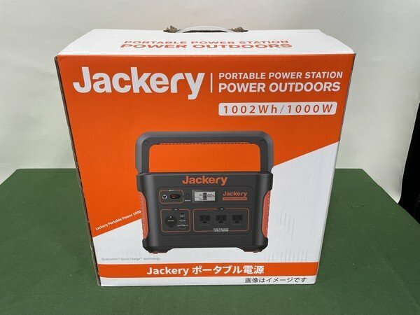 §展示品【Jackery/ジャクリー ポータブル電源 1002Wh/1000W 元箱付き 大容量 アウトドア 防災 車中泊 】P04304