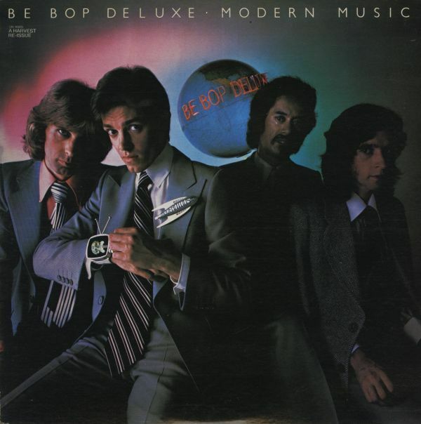 米HARVEST 80'sリイシューLP！Be Bop Deluxe Modern Music 1976年作 Capitol SN-16026 ブリティッシュ・ポップ ビル・ネルソン