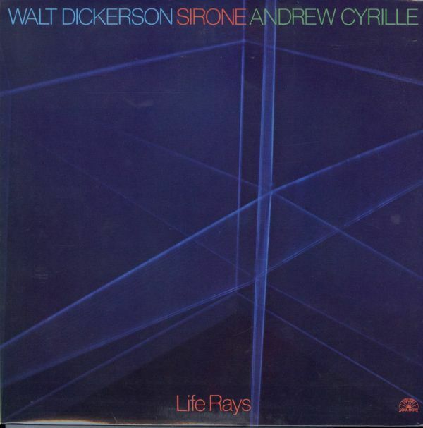 82年 イタリア盤LP！Walt Dickerson, Sirone, Andrew Cyrille / Life Rays【Soul Note / SN 1028】ウォルト・ディッカーソン フリー ジャズ