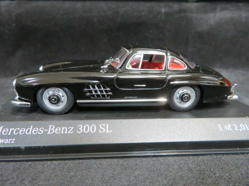 1/43　メルセデスベンツ　300SL　クーペ　1955　ブラック