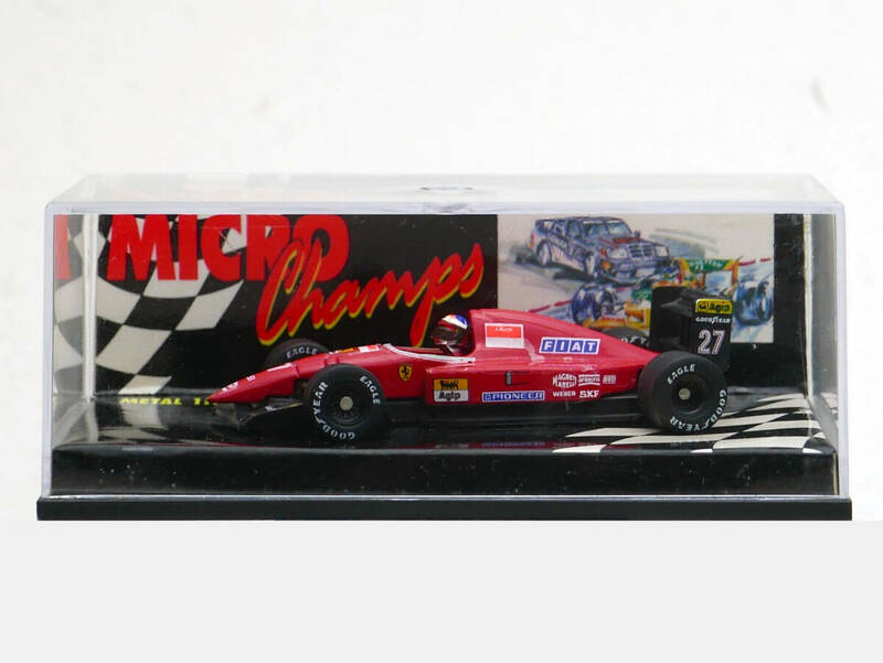 1/64 PMA フェラーリ F92A #27 F1GP 1992 Micro Champs MCH-651304