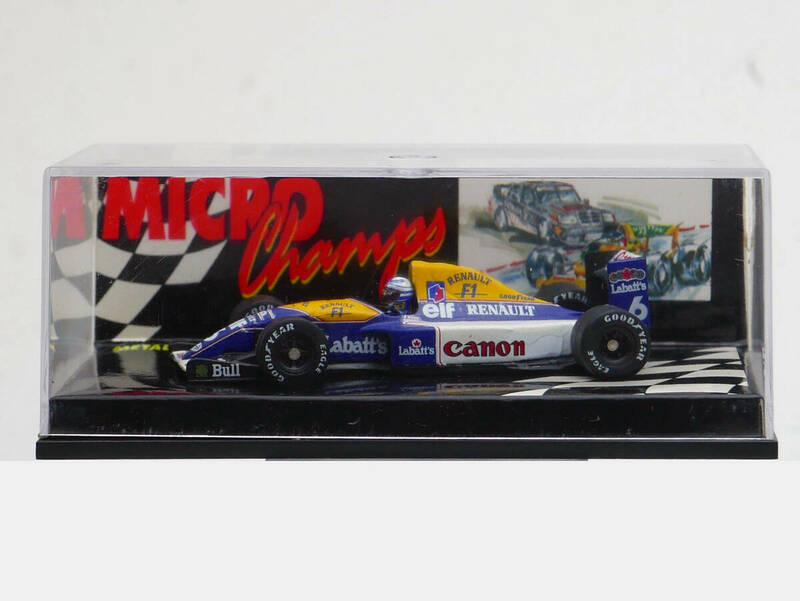 1/64 PMA ウィリアムズ FW14B #6 ルノー F1GP 1992 Micro Champs MCH-651303