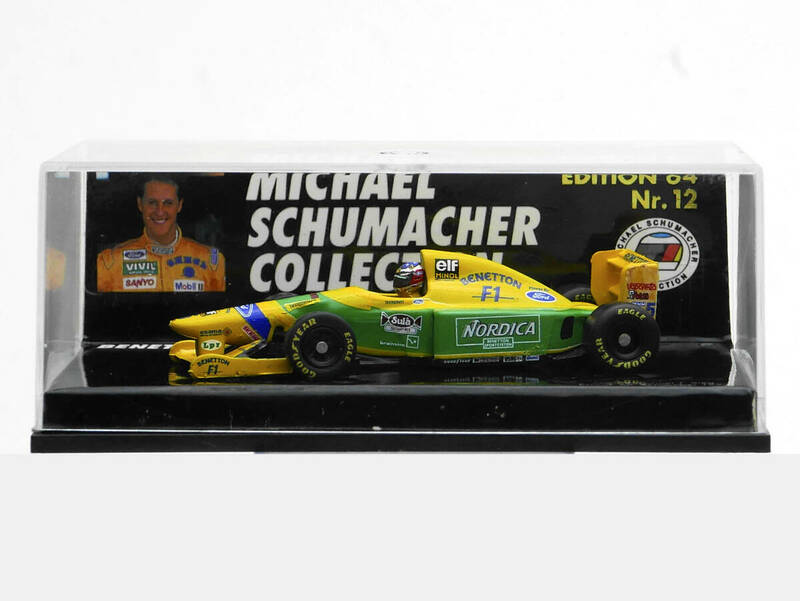 1/64 PMA ベネトン B193 #5 Ford F1GP 1993 M.Schumacher nr.12 Micro Champs MSC-641112