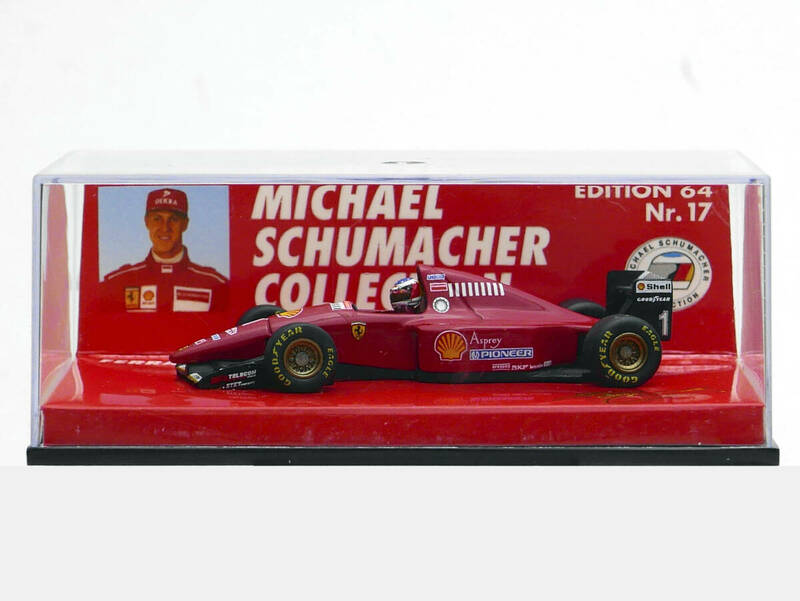 1/64 PMA フェラーリ 412T2/F310 #1 F1GP Launch Version 1996 M.Schumacher nr.17 Micro Champs 510-966491
