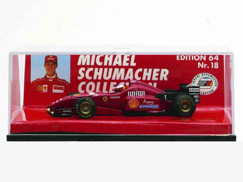 1/64 PMA フェラーリ F310 #1 F1GP 1996 M.Schumacher nr.18 Micro Champs 510-966401