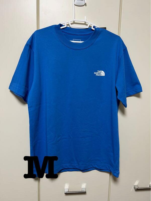 新品　ノースフェイス　　Tシャツ　NT32338 ソニックブルー　メンズ　M