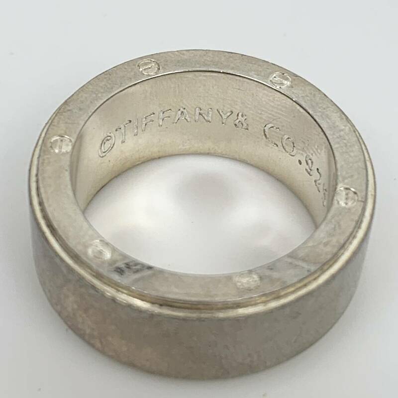TIFFANY & Co. ティファニー 925 シルバー メトロポリス リング 12.3g 指輪 #14 14号 SILVER アクセサリー 希少