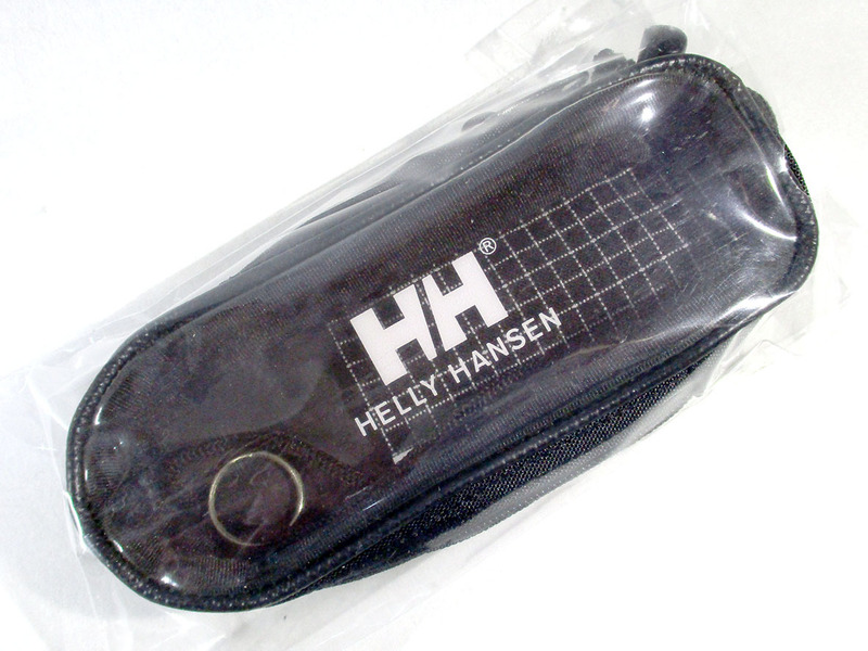 ★HELLY HANSEN　ナイロン製　HAW1421　ブラック　ケース　美品★S11413