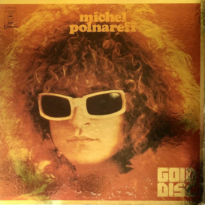 m404 LPレコード【michel polnareff /GOLD DISK】ミッシェル・ポルナレフ・ゴールド・ディスク
