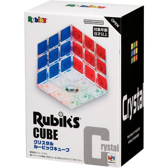 即有 新品未開封 クリスタル ルービックキューブ メガハウス Crystal Rubiks Cube MEGAHOUSE 同梱可 宅急便 送料900円～