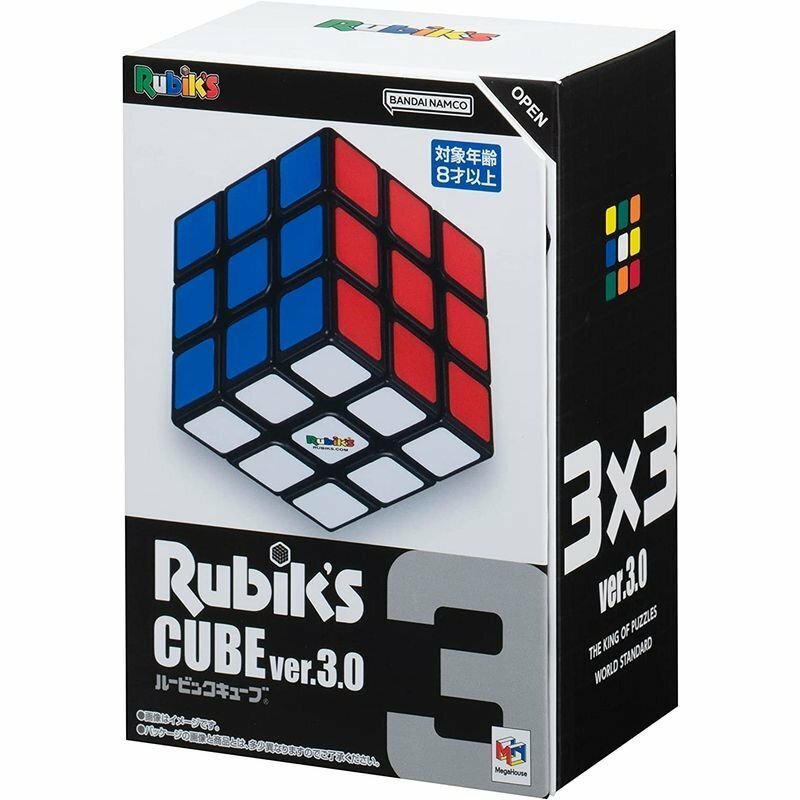 即有 新品未開封 ルービックキューブ 3x3 Ver. 3.0 Rubick Cube 同梱可 宅急便 送料900円～
