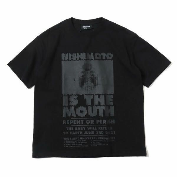 新品 NISHIMOTO IS THE MOUTH Kosuke Kawamura コラボ Tシャツ 黒XL