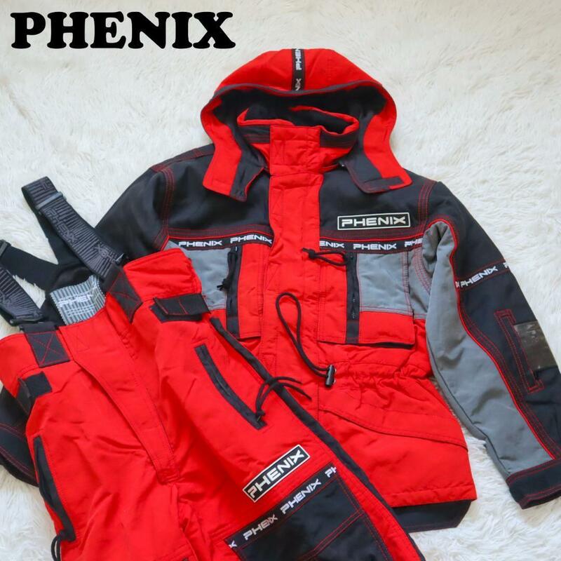 PHENIX/フェニックス スキーウェア スノボ スノーボードウエア ジャケット パンツ セットアップ 上下セット サスペンダー付き
