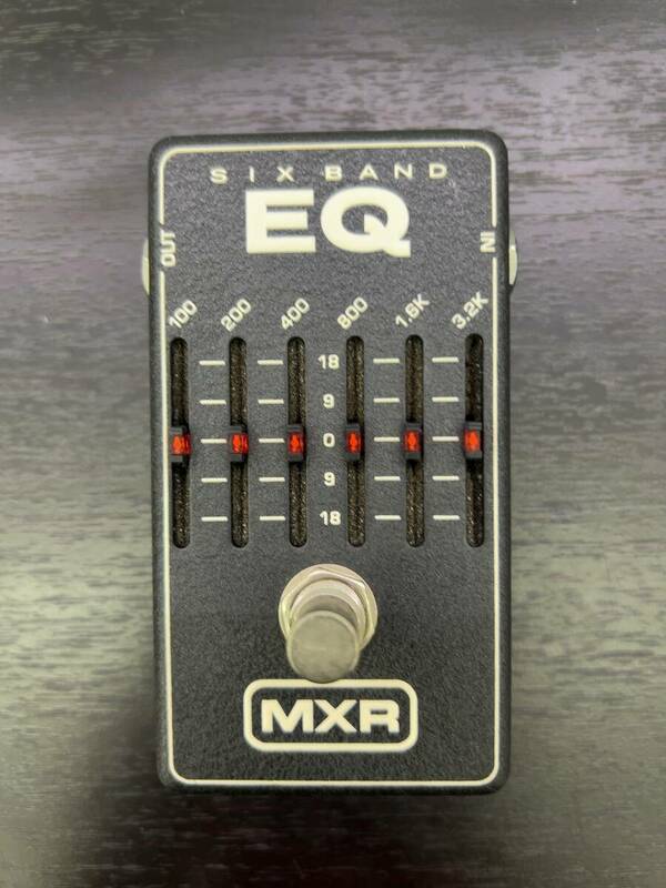 MXR M-109 SIX BAND GRAPHIC EQ 6バンドグラフィック・イコライザー