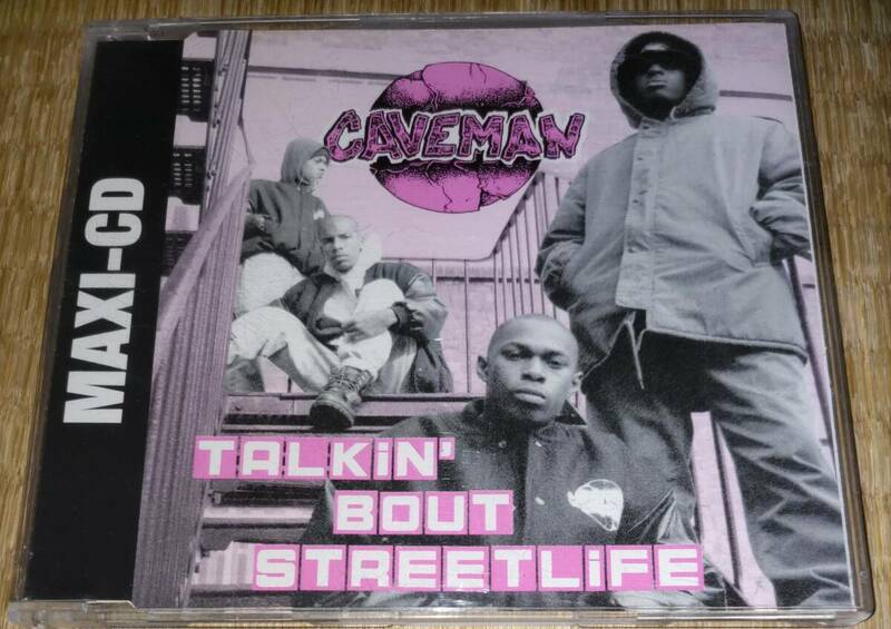 HIP HOP /caveman / talkin bout street life remixes cd single
