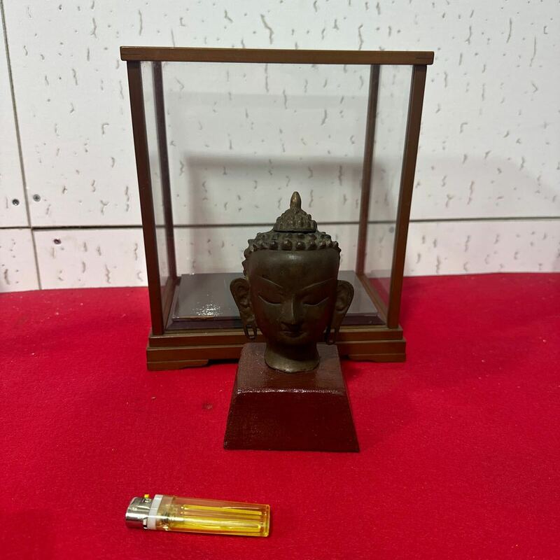 置物 仏像 仏教美術 銅製 時代物 阿修羅像 人物 彫刻 