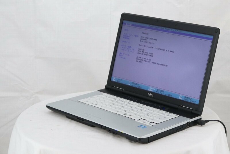 FUJITSU FMVNE6JE LIFEBOOK E742/E　Core i7 3520M 2.90GHz 4GB 120GB(SSD)■現状品