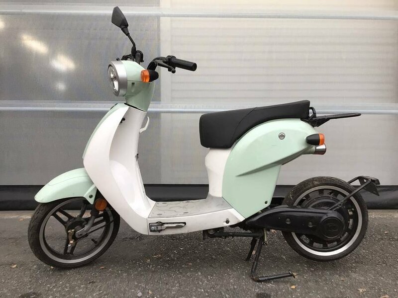 【引取限定】KYMCO SUNBOY 販売証明書有　カギなし　KYMCO SUNBOY 電動バイク　原付■ジャンク品