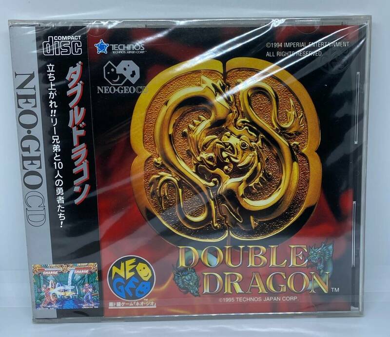 【新品未開封】NCD ダブルドラゴン DOUBLE DRAGON ネオジオCD NEOGEO テクノス SNK