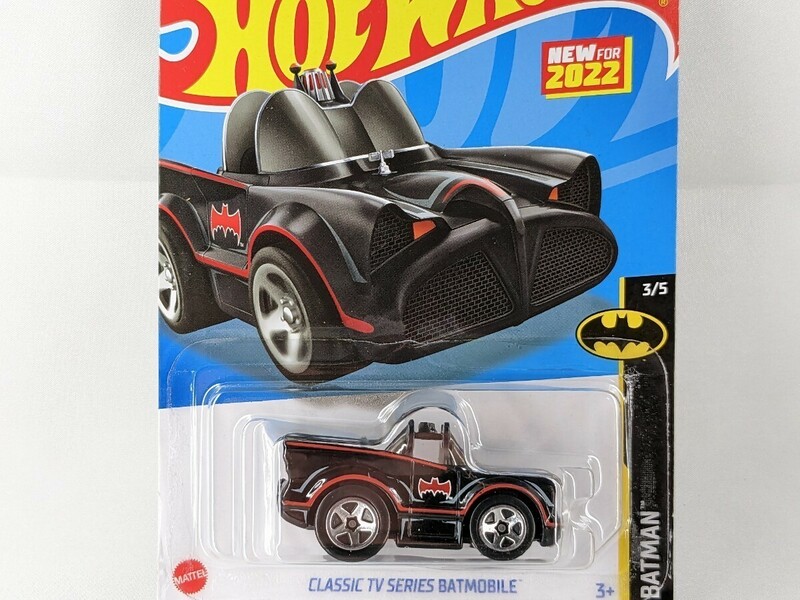 US版 ホットウィール バットマン クラシック バットモービル Hot Wheels Classic TV batmobile L2593 HCT04