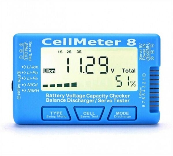 【新品】 CellMeter 8 バッテリー容量 チェッカー 多機能 デジタル テスター