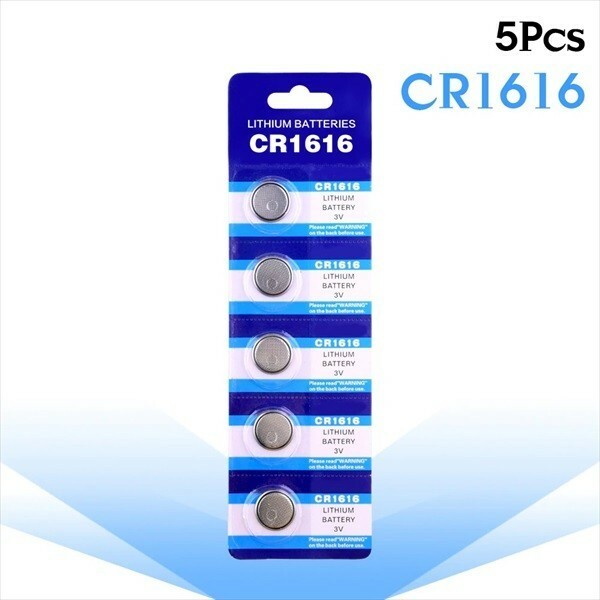 リチウム ボタン 電池 CR1616（5個 1シート）SB-T16 280-209 YA ECR1616 DL1616 KECR1616-1相当品