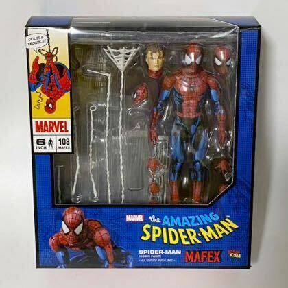 MAFEX No.108 スパイダーマン(COMIC PAINT)マフェックス メディコムトイ MEDICOMTOY spiderMan コミックペイント