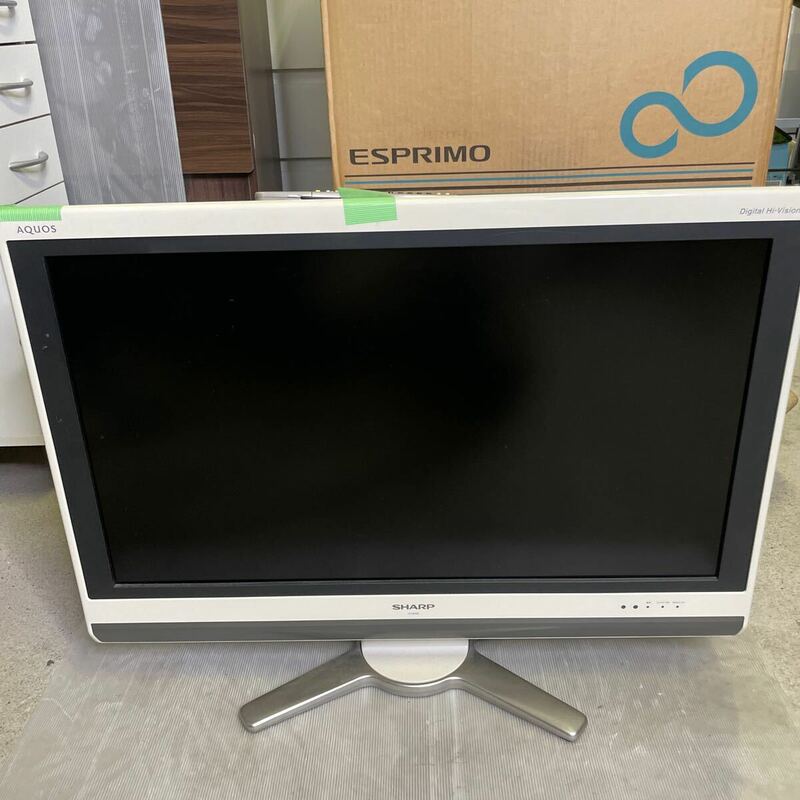 SHARP AQUOS 液晶カラーテレビ ジャンク品