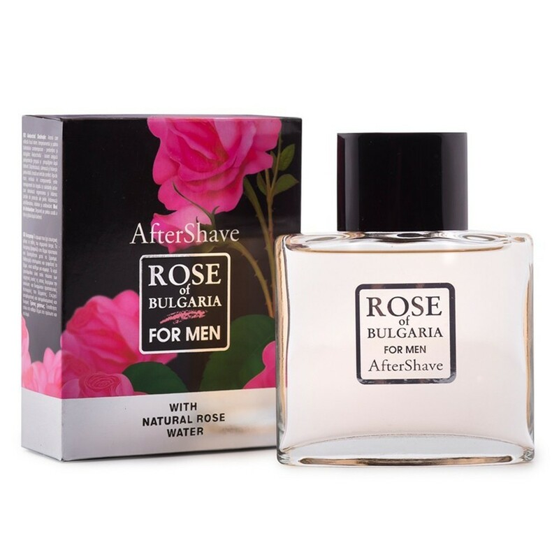 ★男性用★バラ香るモテ肌へ★★ Rose of Bulgaria アフターシェーブローション 100ml ★★新品未使用をブルガリアから直送★