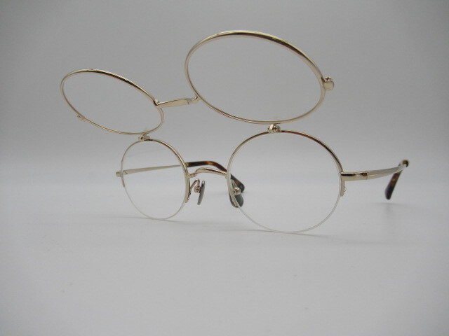 KameManNen カメマンネン KMN 54W GD 45□22／4423-143 新品・未使用品 日本製 メタル 跳ね上げ