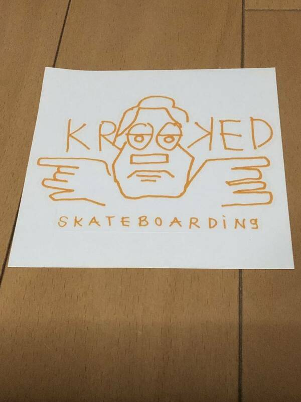 KROOKED skatedording　ステッカー　新品未使用　