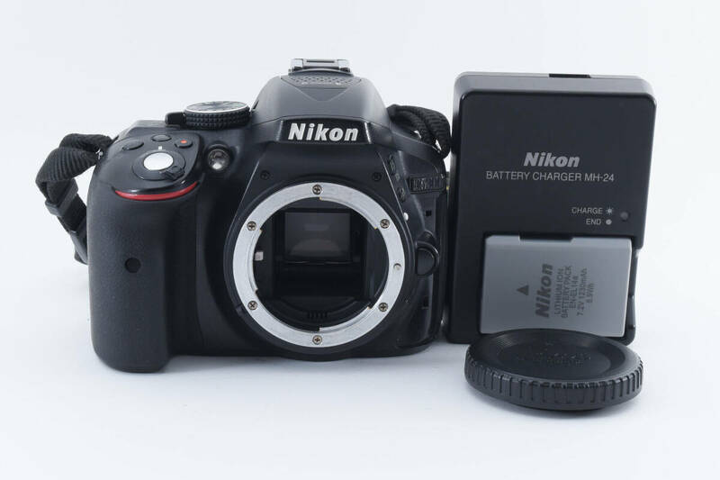 ★☆【撮影OK！】 #2101251 Nikon ニコン D5300 ブラック ボディ 2400万画素☆★