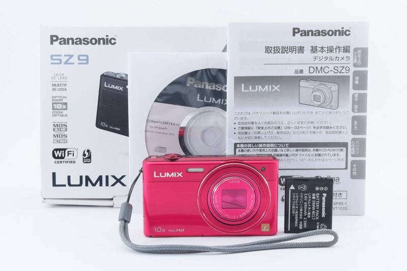 ★☆【外観美品！】 #2101250 349 Panasonic パナソニック LUMIX DMC-SZ9】☆★