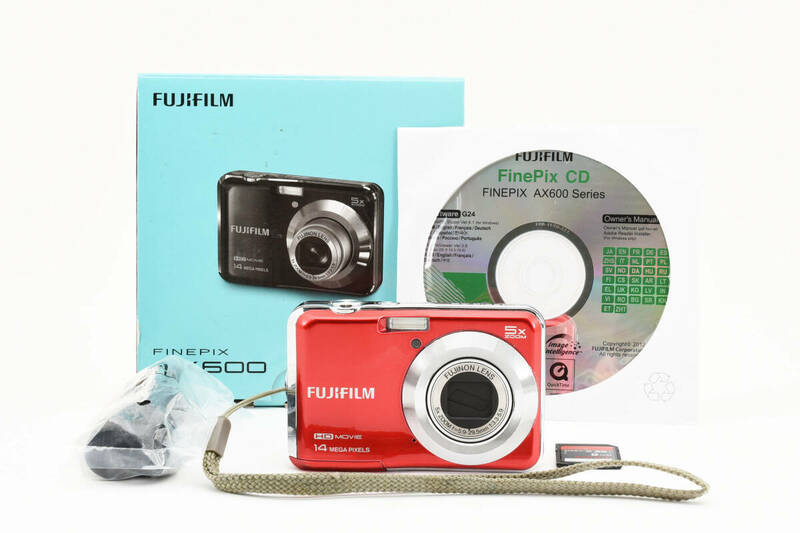 ★☆【動作品！】 #2116012 368 フジフィルム FUJIFILM FinePix AX600 ファインピックス☆★