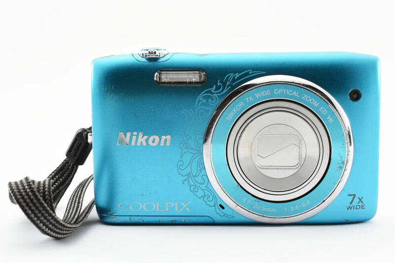 ★☆【外観美品！】 #2120931 370 Nikon COOLPIX S3500 4.7-32.9mm 1:3.4-6.4 コンパクトデジタルカメラ☆★