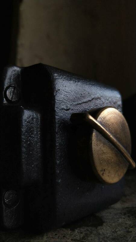 英国製 ロータリー スイッチ １連 サターン ビンテージ インダストリアル vintage industrial rotary switch 1950 Made in England