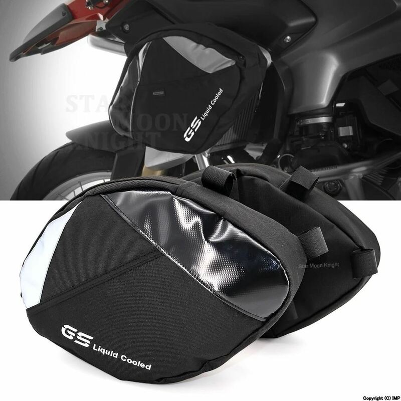 バイク 二輪フレームクラッシュバー用防水トラベルバッグ bmw r1200gs r 1200 gs lc 2013 2014 2015 2016用修理ツール配置用バッグ